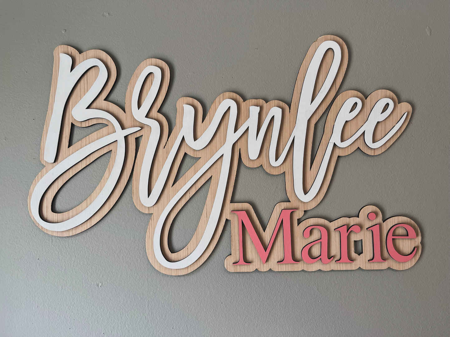 Wood Name Sign | Wood Name Nursery Sign | Custom Wood Name Sign | Cut out Sign | Crib Sign | Baby Name Sign | Custom Wood Laser Cut Sign