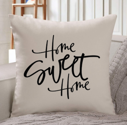 Home Sweet Home Throw Pillow