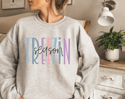 Freezin'  Season Crewneck