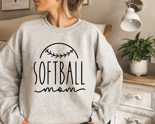 Softball Mom Crewneck