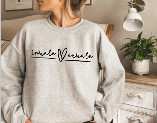 Inhale Exhale Crewneck